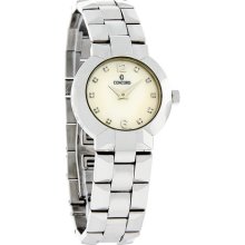 Concord La Scala Diamond Ladies Mop Dial Swiss Quartz Watch 0309874