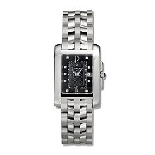 Concord Sportivo Black Face Quartz Watch In Box