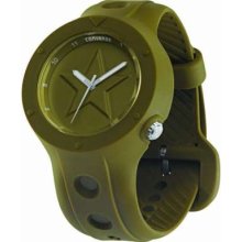 Converse Rookie Unisex Green Rubber Strap VR001-305 Watch