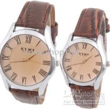 Couple Watch For Woman And Man Watch, Lover Watch Leather Watch Qual
