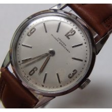 Croton Nivada Grenchen Men's Swiss Silver Watch