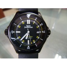 Daniel Jeanrichard - Automatic Men's Watch - 24020 Black Pvd Watch