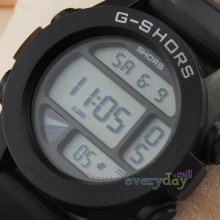Digital Number Fashion Rubber Military Cuff Watches Unisex Men Women Gift Colors