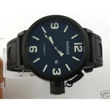 E189,parnis Black Dial 50mm Pvd Automatic Watch