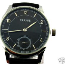 E80,parnis Black Dial Special6 Hand Winding 44mm Watch 6498
