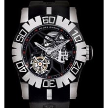 Easy Diver Skeleton Flying Tourbillon (Titanium / Black Skeleton / Rubber Strap)