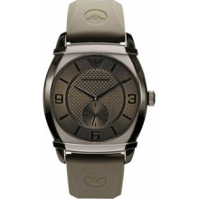 Emporio Armani Ea Mens Grey Rubber Watch Ar0341