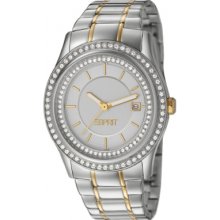 ES106132008 Esprit Ladies Double Twinkle Crystals Set Watch