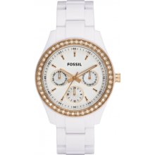 ES2869 Fossil Ladies Stella Stones White Watch