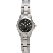 Esq By Movado Womens 7100739 Sport Classic Stainless Steel Gray Dial Watch