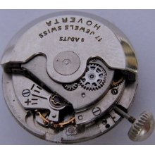 Eta 1216 Watch Movement 17 Jewels 3 Adjustments For Parts