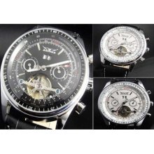 Fashion Menchanical Used Mens Watch Hours Clock Boy Sport Wrist Watch 0129