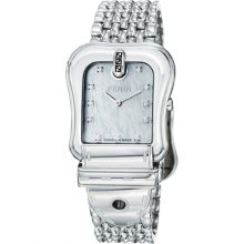 Fendi Watches Women's Fendi B. Mother of Pearl Dial Stainless Steel St