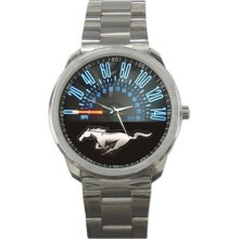 Ford Mustang Speedometer Sport Metal Watch - Metal