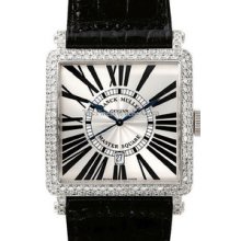 Franck Muller King Master Square Steel Diamond 6000KSCDTRD Watch