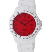 Freelook Mens HA1439-9B Sea Diver London Fog Red Dial