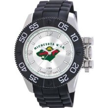 Game Time Nhl-Bea-Min Men'S Nhl-Bea-Min Beast Minnesota Wild Round Analog Watch