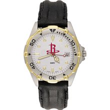 Gents Houston Rockets All Star Watch With Leather Strap