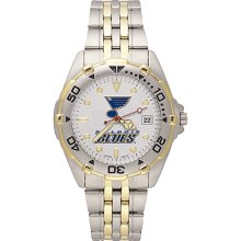 Gents NHL St. Louis Blues Watch In Stainless Steel