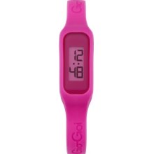 GG1001P Gio Goi Pink Rubber Digital Watch