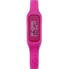 GG1001P Gio Goi Pink Rubber Digital Watch