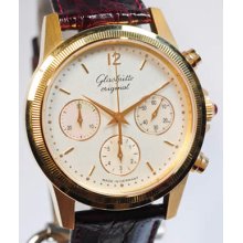 Glashutte Original Chrono 1845-1995 Rose Gold Classic Jubilee Chronograph Limited Edition