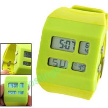 Good Women's Digital Sports Alarm Wrist Watch Stopwatch