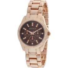 Gruen Ladies Rose-Gold Tone Band with Rose-Gold Tone Dial Watch