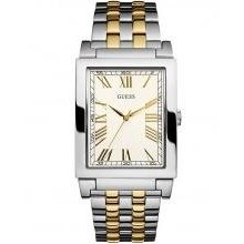 Guess U11049G1 Watch Steel Mens - White Dial
