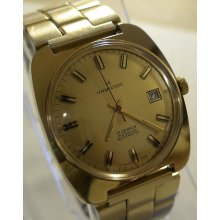 Hamilton Men's Gold Swiss Made 17Jwl Automatic Watch