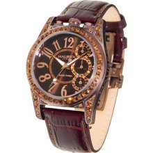 Haurex Italy Promise Crystal Ladies Watch 9H331DMH