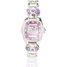 Hello Kitty CT.7105LS-03M Stainless Steel Purple Watch - Purple - Stainless Steel - One Size