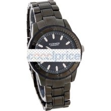 High Quality Stainless Steel Men's Analog Watch (Black)