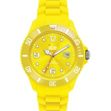 ICE Watch 'Ice-Forever' Silicone Bracelet Watch, 43mm Yellow