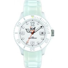 Ice-watch Si.we.b.s.12 Sili-white Big Dial Watch Rrp Â£85