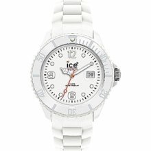 Ice Watch Sili Forever-white-big Big Si.we.bb.s.11 White Dial Resin Band