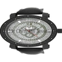 Iced Out Mens Real Diamond Ice Mania Techno Kc Swiss Japan Quartz Jojino Watch