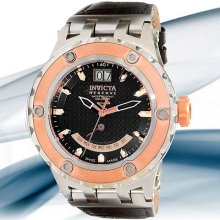 Invicta 10096 Men's Specialty Reserve Leather Strap Watch