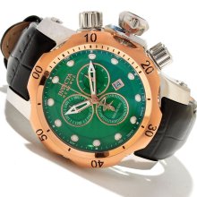 Invicta 10812 Men's Reserve Venom Mid-Size Rose Gold Tone Bezel Green