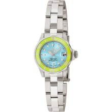 Invicta 11438 Pro Diver Light Blue Dial Stainess Steel Women's Wa ...