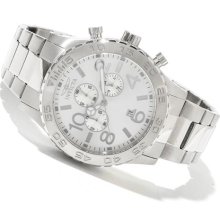 Invicta 1269 Men's Specialty Silver Dial Chronograph Stainless Steel W