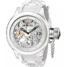 Invicta Men's 12115 Russian Diver Skeleton Silver Watch