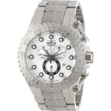 Invicta Men's 12933 Pro Diver Chronograph Silver Textur