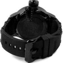 Invicta Men's Russian Diver Round Watch Strap: Black