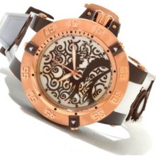 Invicta Men's Subaqua Noma III Quartz Artist Dragon Silicone Strap Watch