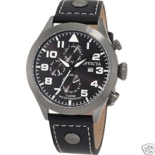 Invicta Men's Watch Terra Retro Military Force Gun-metal Finish 0353