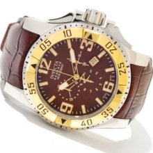 Invicta Reserve Men's Excursion Elegant Swiss Made Quartz Chronograph Stainless Steel Strap Watch