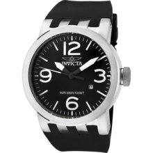 Invicta Watch 0851 Men's Force Black Dial Black Polyurethane