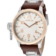 Invicta Watches Men's Signature/Russian Diver Silver Textured Dial Bro
