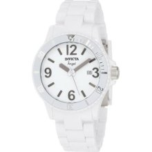 Invicta Women's Angel White Modern Clean Classy Style Sporty Lightweight Watch
